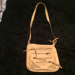 Mustard yellow satchel/cross body  purse